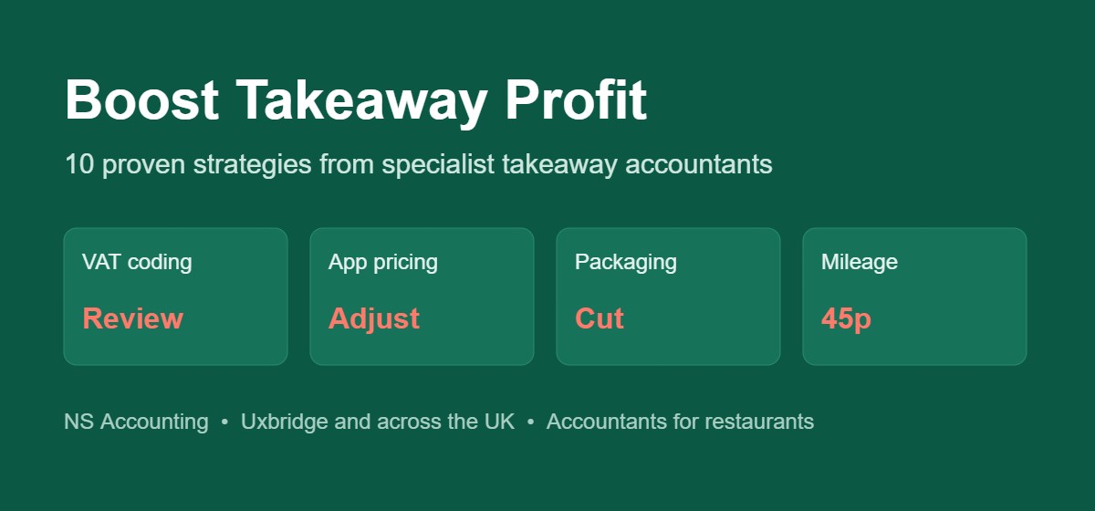 Proven ways takeaway accountants boost takeaway profit
