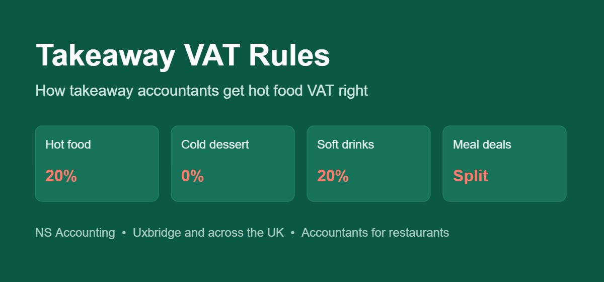 Takeaway VAT rules explained by takeaway accountants